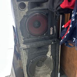 Pair of Pro Audio Loudspeakers