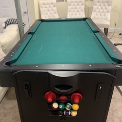 Pool Table And Air Hockey Table