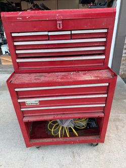 Toolbox with some tools and stuff