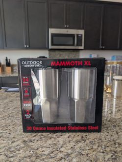 Outdoor Adventure Mammoth XL 30 oz Tumblers 2-Pack