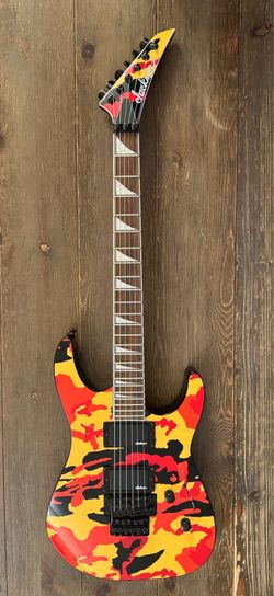Jackson Electric Guitar Camo Floyd Rose - Super Mint ( Almost Brand New )