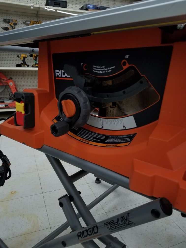 RIDGID TS-UV Table Saw