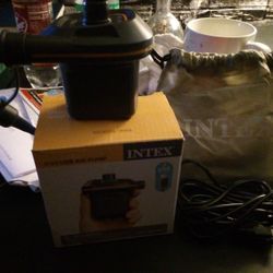 Intex Rechargeable Pump For Air Mattress.