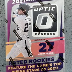 2021 Panini Donruss Optic Baseball Trading Card BLASTER Box