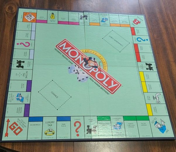 MONOPOLY REPLACEMENT GAME BOARD