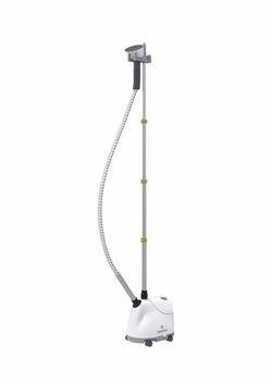Steamfast SF-407 Canister Fabric Steamer, With Telescopic Pole and Fabric Brush, 45 Second Heat Up Time, Chemical-Free Steam, Clothes Hook, Fabric Bru