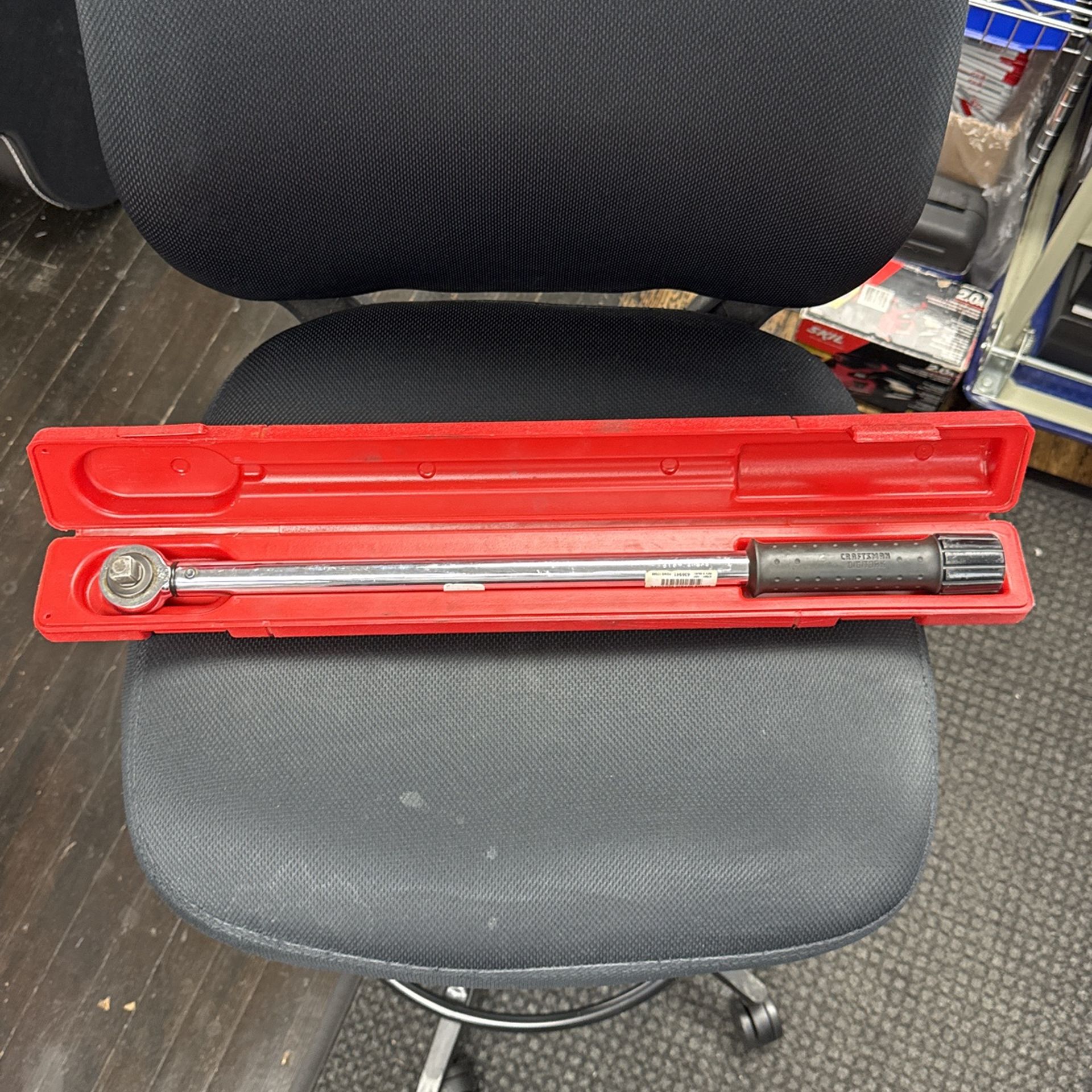 CRAFTSMAN / SEARS DIGITORK DIGITAL TORQUE WRENCH W/ ORIGINAL CASE