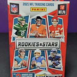 2021 Panini Rookies & Stars Football Hanger Box 🔥 Factory Sealed NEW 60 Cards