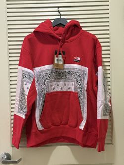 North face X Supreme Bandana Hoodie
