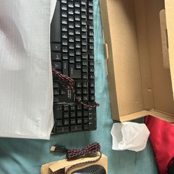 Sky tech Rgb Wired Gaming Keyboard +mouse Combo
