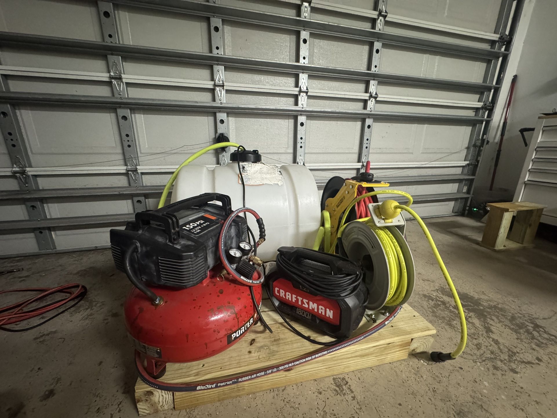 Mobile Auto Detailing Setup 