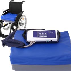 Alternating Pressure Wheelchair Cushion Pneumatic Waterproof Air Cell Cushion for Pressure Sore Relief Promotes Blood Flow Minimizes Tissue Deformatio