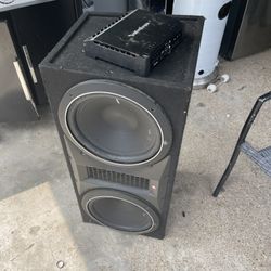 Bosinas Y Amplificador$240