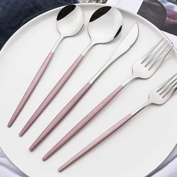 24pk Silverware Sets - Multiple Colors