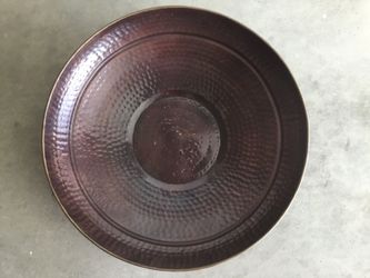 Metal Bowl Decor