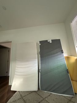 2 Twin IKEA mattresses