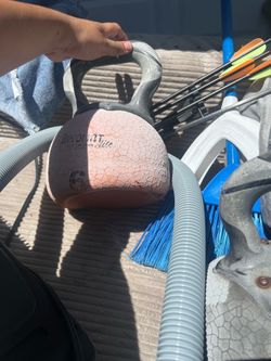 Old weight lift dumbbells