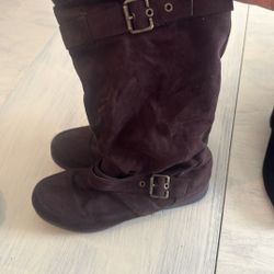 Brown Boots Size 9