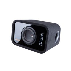 Memphis Audio MOJO Mini Series 8" 1800W Peak Power Handling 1 Ohm, Ported Enclosed Car Subwoofer