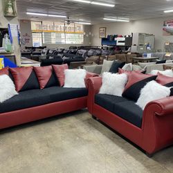 Sofa And Loveseat 