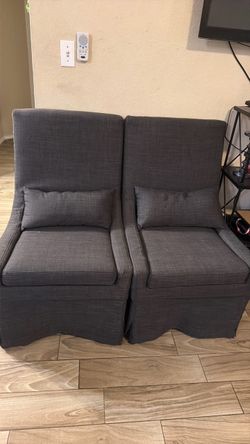 2 chairs pair