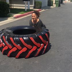 CrossFit Tractor Tires for fitness training!