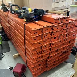 Pallet Rack Teardrop Beams 12’ft Long