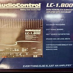 New-Audio control LC-1-800 Amp
