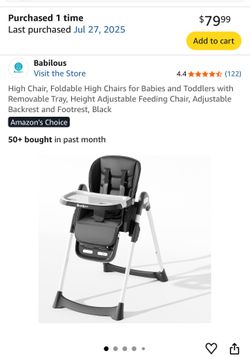 Babilous highchair