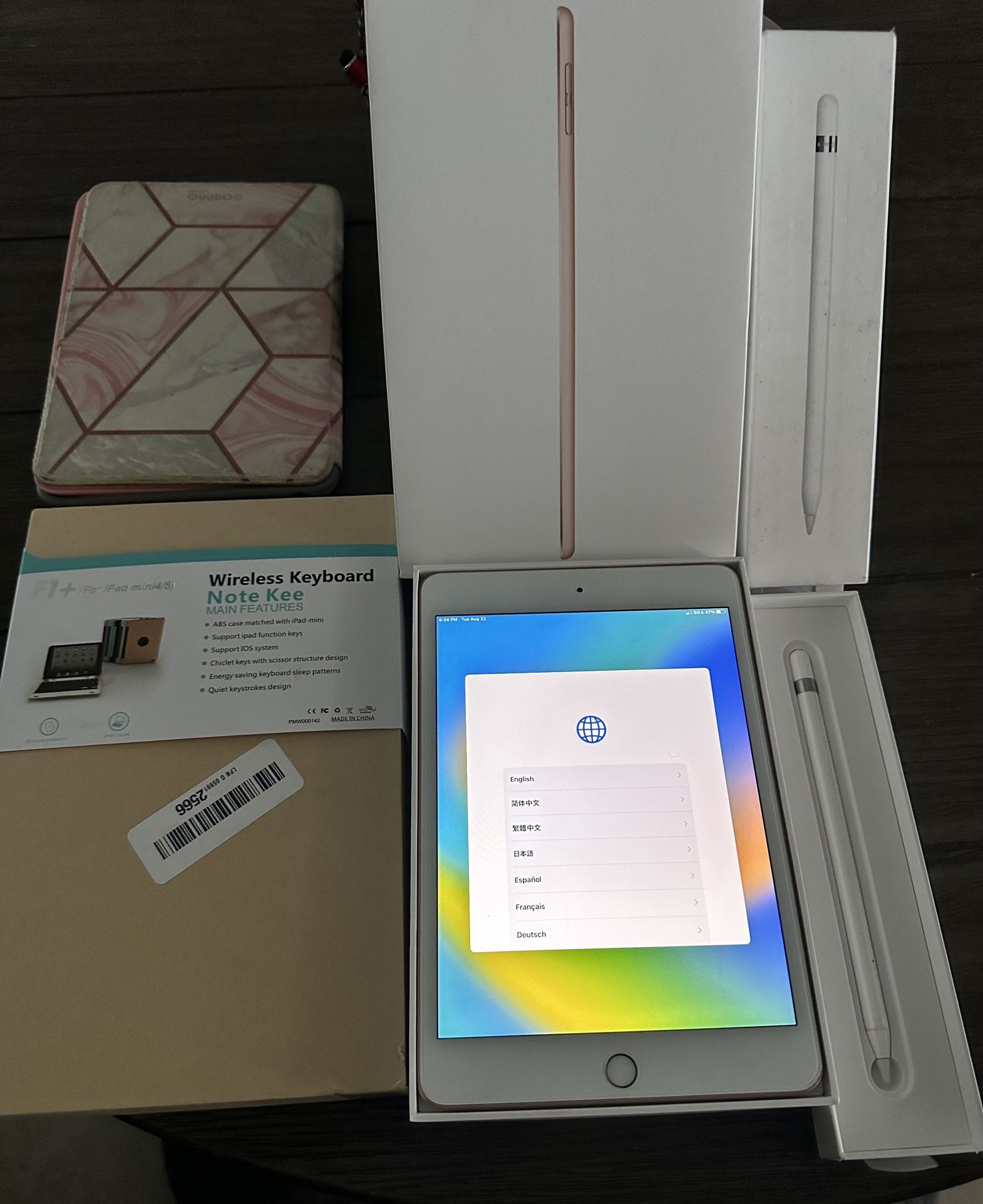 Apple iPad Mini 5 And Pencil