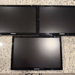 Samsung 22” Monitors - 3 Pack $100 OBO