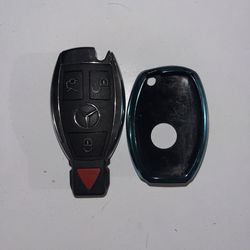 MERCEDES BENZ OEM GENUINE 4 BUTTON REMOTE SMART KEY FOB GLK GL C CL E S SL keyless
