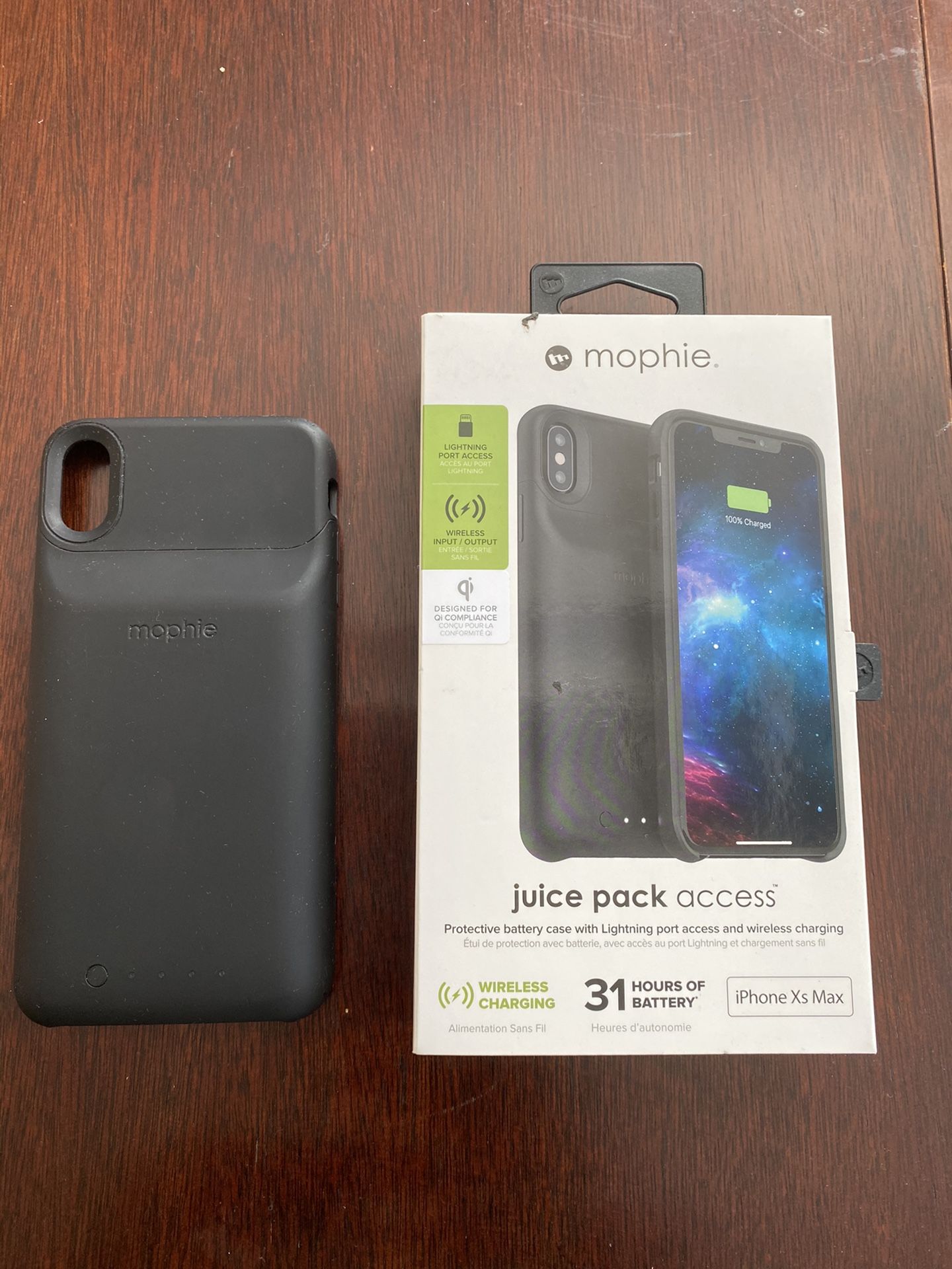 Mophie Juice Pack Access iPhone X Max Invisible Shield Screen
