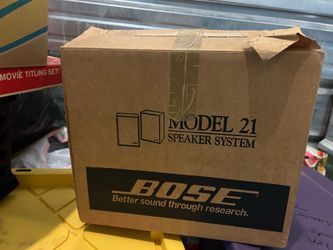 Bose Model 21 Speakers (wired)