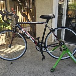 Kinetic Indoor Bike Trainer With Schwinn Bicycle for Sale in El Cajon, CA -  OfferUp