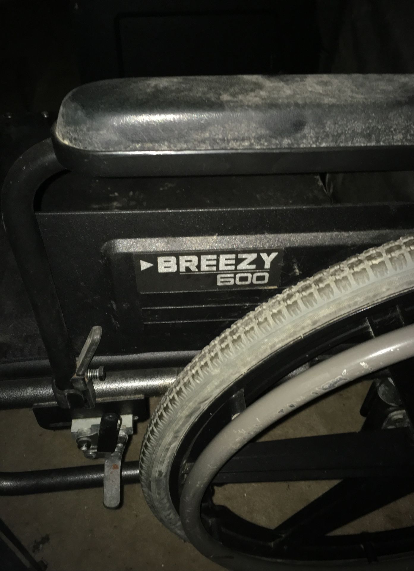 Breezy 600 wheelchair
