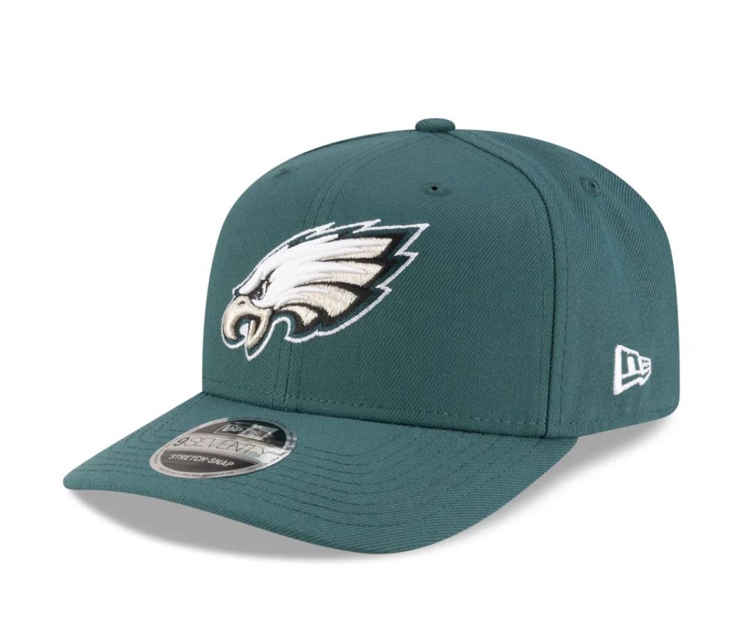 New Era Philadelphia Eagles 9FORTY The League Hat Green Snapback Adjustable Cap