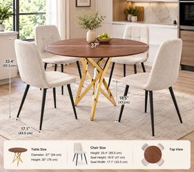 Dining table with 4 chairs