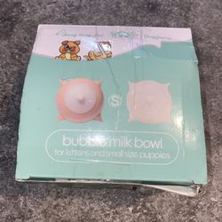 Puppy bubble milk bowl extra nipples big litter Dong Dong Pet Whelping Feeding