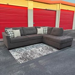 Gray Sectional Couch FREE DELIVERY