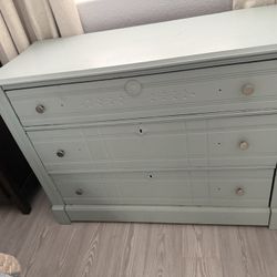 Antique Tongue And Groove Dresser
