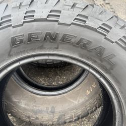 Tires 265/70/17 General All Terrains 