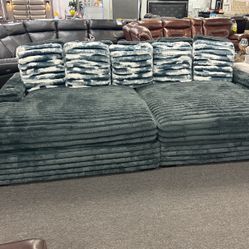Dark Grey Chaise Lounger $999