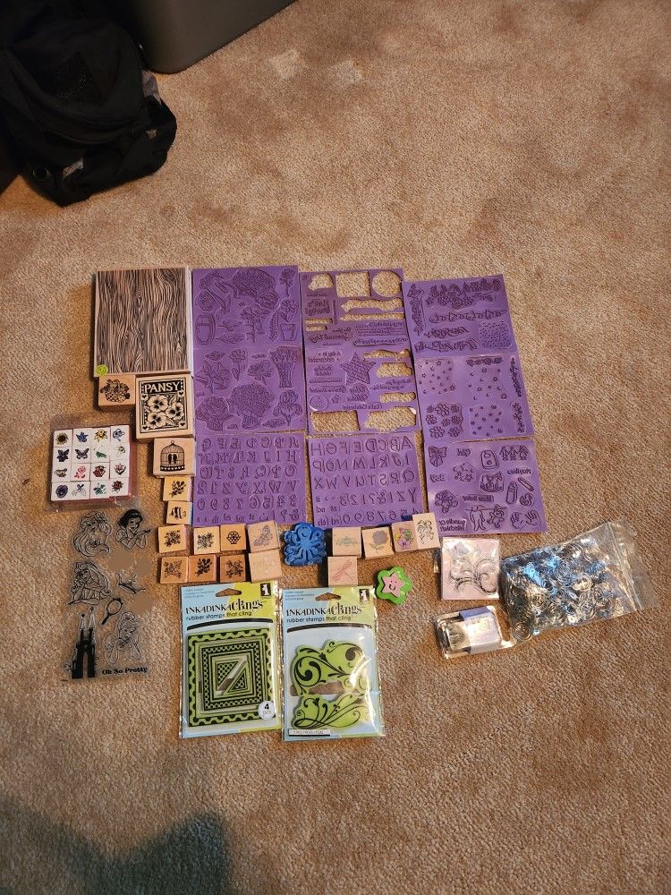 Stamps and Scrapbook Letters