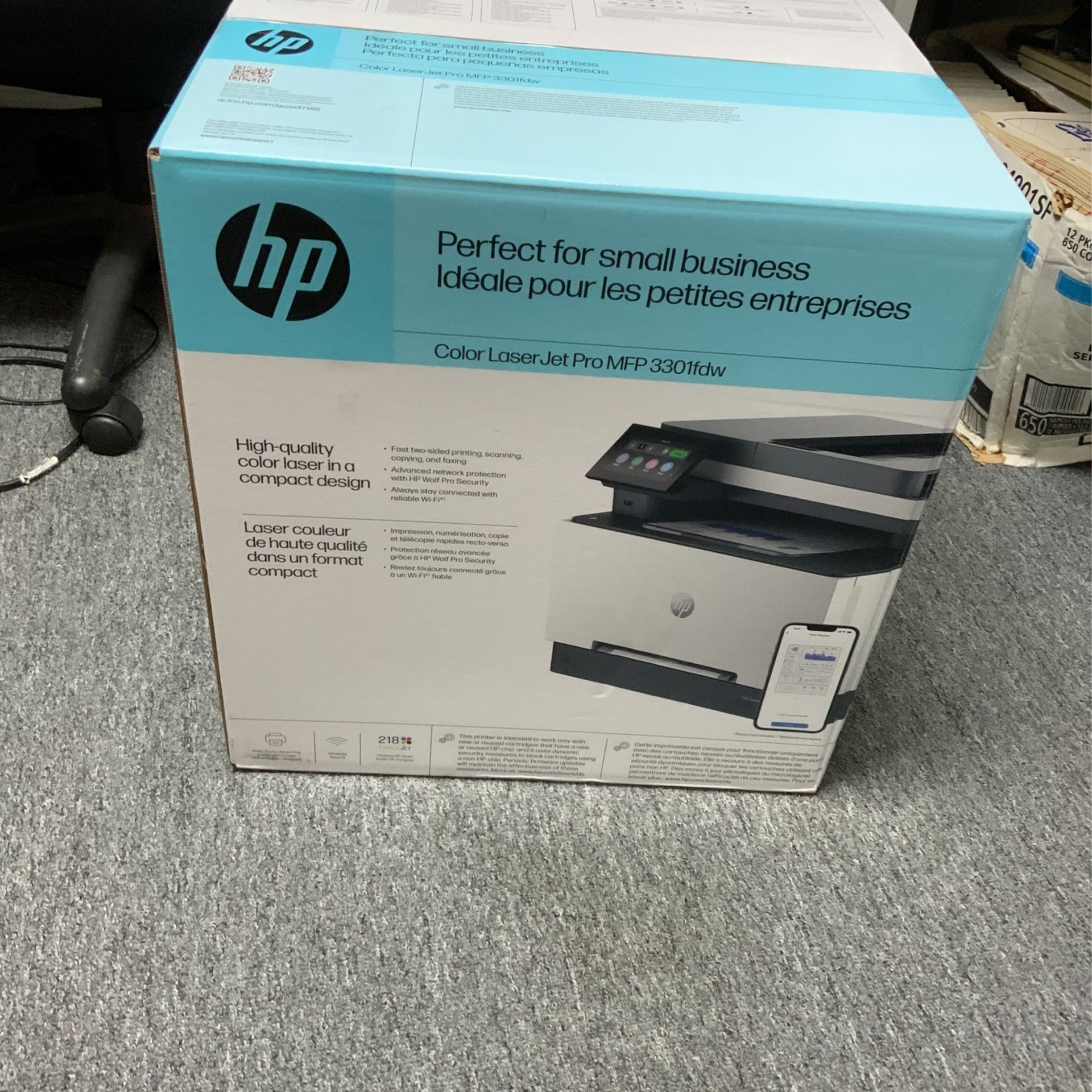 HP Color LaserJet Pro MFP 3301fdw
