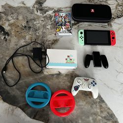 Nintendo switch barley used all the accessories 