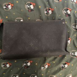 Vintage Louis Vuitton Wallet and Pouch Set