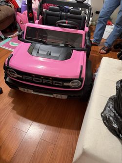 Pink Toy Car New