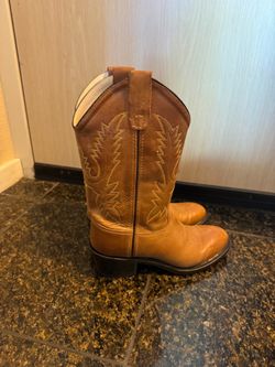 Lady’s Cowboy Leather Boots
