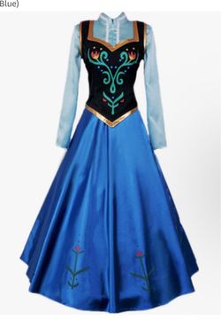 Frozen Anna Princess Costume Dress